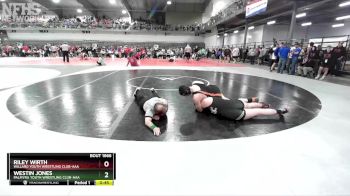 205 lbs Cons. Round 5 - Westin Jones, Palmyra Youth Wrestling Club-AAA vs Riley Wirth, Willard Youth Wrestling Club-AAA