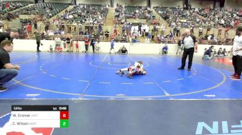 52 lbs Quarterfinal - Whitt Cromer, Jefferson Wrestling Club - USA vs Camden Wilson, North Hall Wrestling Club