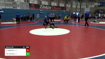 113 lbs Round Of 32 - Elijah Valencia, Merced vs Mason Carrillo, Royal