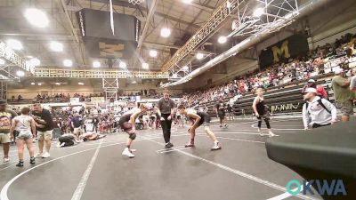 126 lbs Rr Rnd 5 - Slayden Hunt, Shelton Wrestling Academy vs Kye Schultz, Unattached