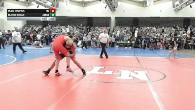 140-I lbs Round Of 32 - Jase Tropea, Paulsboro vs Jacob Segui, AMERICAN MMA AND WRESTLING