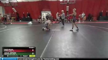 132 lbs Round 1 (4 Team) - Zach Ruhl, Detroit Lakes vs Aidan Jepson, Erie/Prophetstown