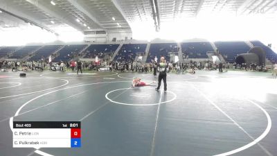 95 kg Rr Rnd 1 - Carter Petrie, Lions WC vs Carson Pulkrabek, Horizon