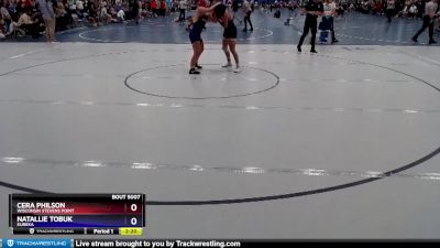 131 lbs Champ. Round 1 - Natallie Tobuk, Eureka vs Cera Philson, Wisconsin Stevens Point