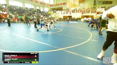 197 Boys Quarterfinal - Robert Platt, Brawley vs Isaac Zavala, Escondido