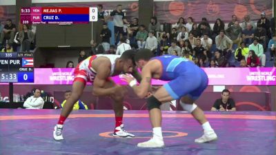 57 kg Quarterfinal - Darian Cruz, PUR vs Pedro Mejias, VEN