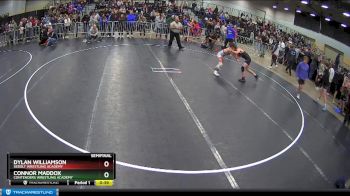 92 lbs Semifinal - Dylan Williamson, Sebolt Wrestling Academy vs Connor Maddox, Contenders Wrestling Academy