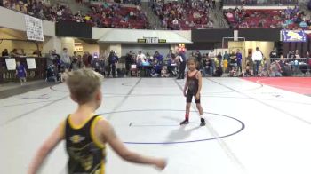 49 lbs Cons. Round 1 - Tenzin Gonzales, Wolf Point Wrestling Club vs Austin Hackney, Butte Wrestling Club