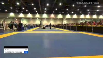 SANTIAGO PEREYRA FURLONG vs EDMUND LI 2022 World Master IBJJF Jiu-Jitsu Championship