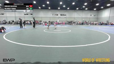 45 lbs Rr Rnd 2 - Emilee Galetka, Untouchables Girls Black vs Blakely Torix, Shelton Wrestling Academy K-6