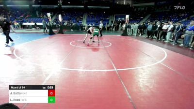 126 lbs Round Of 64 - Justin Gatta, Reading vs Lucas Reed, Hopkinton