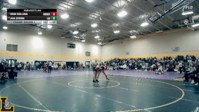 140 lbs Champ. Round 1 - Erin Delling, Parkway Central vs Ava Stern, Ladue