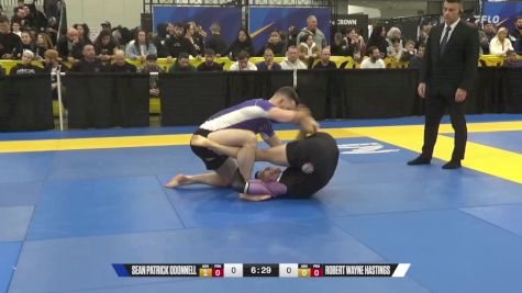 Robert Wayne Hastings vs Sean Patrick ODonnell 2024 World IBJJF Jiu-Jitsu No-Gi Championship