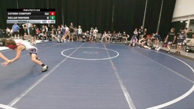72 lbs Round 3 - Cayden Comfort, Team Catalyst vs Kellan Winters, Brawler Elite