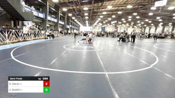 119 lbs Semifinal - Grayson Davis, PA vs Jake Austin, FL