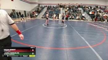 120 lbs Quarterfinal - Kalin Sebert, Allen Blue vs Jazira Banuelos, El Paso Coronado