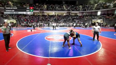 190 lbs Cons. Semi - Kamilah Nava, Seckinger vs Zorah Lee, Meadowcreek