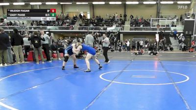 152 lbs 3rd Place - Rileigh Fagan, Bristol-Plymouth vs Zady Paige, Belfast