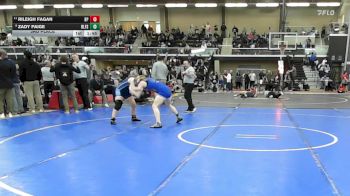 152 lbs 3rd Place - Rileigh Fagan, Bristol-Plymouth vs Zady Paige, Belfast