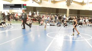 77 lbs Rr Rnd 6 - Jack Fitzpatrick, All I See Is Gold Academy - ESE vs Cai Sontz, Ruthless 1 - ESE