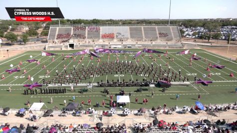 Cypress Woods High School "Cypress TX" at 2024 Texas Marching Classic