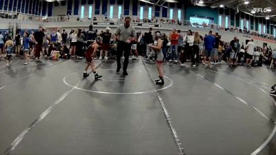 64 lbs Round 1 (4 Team) - Jase Cabrera, KONG ELEM vs Brantley Prine, Creeks Wrestling