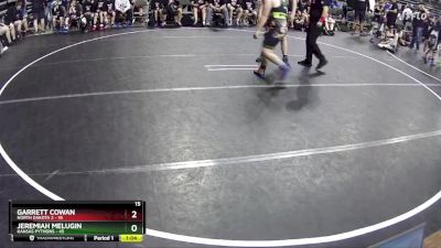 195 lbs Quarterfinals (8 Team) - Jeremiah Melugin, Kansas Pythons vs Garrett Cowan, North Dakota 2