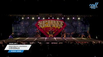Palm Beach Lightning - CRYSTALS [2024 L3 Junior Day 2] 2024 Spirit Sports West Palm Beach Nationals