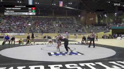 175 lbs 3rd Place Match - Ben Hall, Paducah Tilghman vs Wyatt Peterson, LaRue County