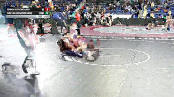 235 lbs Consolation - Sophia Domitrovich, Keene vs Emma McDonough, Whittier