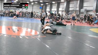 140 lbs Round 4 (2:15pm Saturday) - Jessie Valenzuela, Rough House W.C. vs Maxwell Countrymen, Team Gotcha