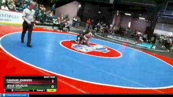 7 lbs Quarterfinal - CahMari Johnson, Camden County vs Jesus Grijalva, Colquitt County