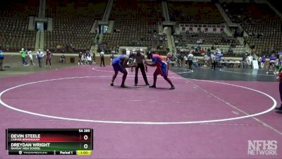 5A 285 lbs Cons. Round 2 - Devin Steele, Carver Birmingham vs Dreydan Wright, Ramsay High School