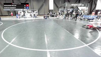 100 lbs DeVaughn Miller, Alabama vs Marcus Bennett, Virginia