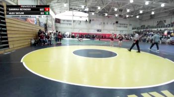 105 lbs Champ. Round 3 - Danikka Reynoso, Northgate vs Alex Taylor, Monte Vista (Danville)
