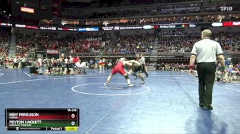 1A-215 lbs Champ. Round 1 - Indy Ferguson, Lisbon vs Peyton Hackett, Kingsley-Pierson