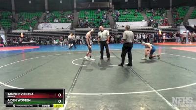 5A 138 lbs Quarterfinal - Tanner Vodosia, Hayden vs Aiden Wooten, Arab