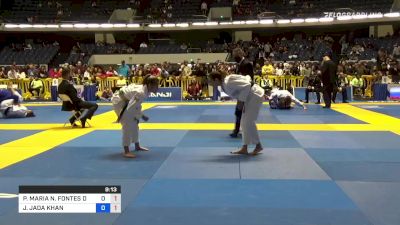 PATRÍCIA MARIA N. FONTES DOS SAN vs JESSAMINE JADA KHAN 2021 World Jiu-Jitsu IBJJF Championship