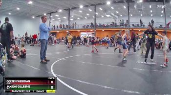 65 lbs Champ. Round 1 - Colten Weidman, C2X vs Jaxson Gillespie, JET