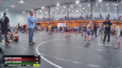 65 lbs Champ. Round 1 - Colten Weidman, C2X vs Jaxson Gillespie, JET