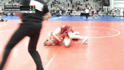 126 lbs Consi Of 64 #1 - Jameson Thomas, AL vs Kayden Maynard, WV