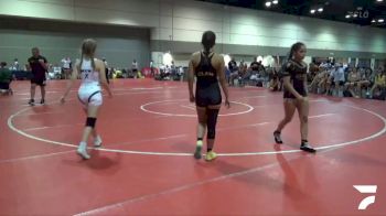 105 lbs Round 4 (8 Team) - Jenesis Sanders, CLAW vs Daphne Pavnica, MXW Purple