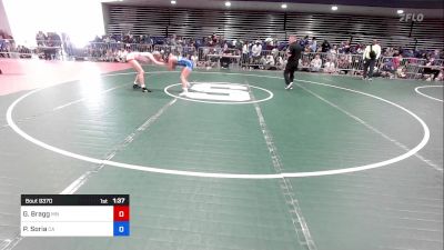 112 lbs Quarterfinal - Gigi Bragg, MN vs Paris Soria, CA