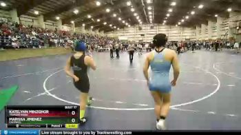 135 lbs Champ. Round 1 - Marissa Jimenez, Caldwell vs Katelynn Minzghor, Thunder Ridge