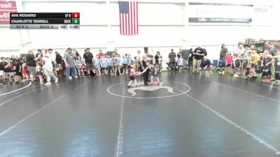 40 lbs Round Robin 1 - Ava Rosario, EP Rattlers-Yth vs Charlotte Terrell, Backyard Barbarians-Yth