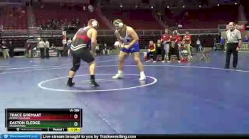 1 lbs Cons. Round 1 - Trace Goemaat, North Mahaska vs Easton Eledge, Underwood