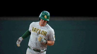 Mason Greer Hits A Home Run For Baylor Baseball Vs. Oregon
