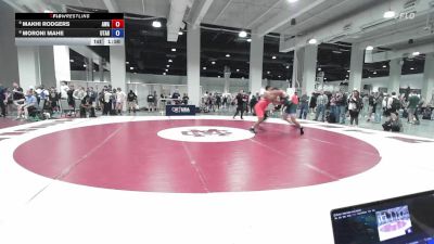 U17 FS - 110 lbs Champ. Round 2 - Makhi Rodgers, Askren Wrestling Academy vs Moroni Mahe, Utah