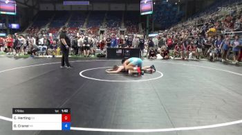 170 lbs Rnd Of 64 - Charlie Herting, Colorado vs Gavin Craner, Michigan