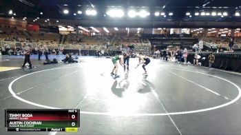 132 lbs Cons. Round 4 - Timmy Boda, Merritt Island vs Austin Cochran, Flagler Palm Coast